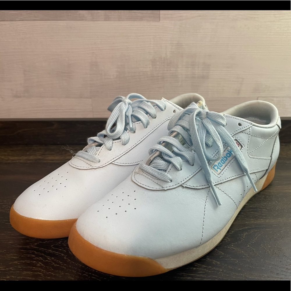 Baby blue Reebok Sneakers